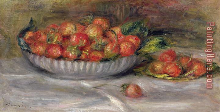 Pierre Auguste Renoir Still Life with Strawberries